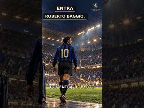 Baggio entra e stende il Real Madrid: la notte magica di San Siro 🔥