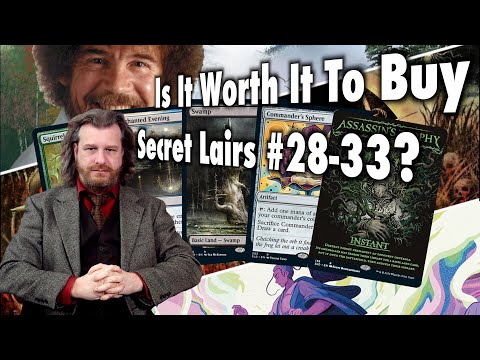 Is It Worth It To Buy Secret Lairs #28-33? A Magic: The Gathering Cashiversary!