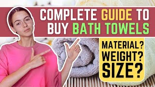 A Complete Guide To Buy Bath Towels | What is the best towel