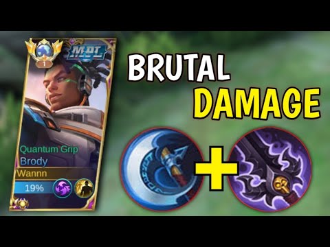 BRODY CRITICAL BUILD SO BRUTAL!! BEST BUILD BRODY 2023 - Mobile Legends