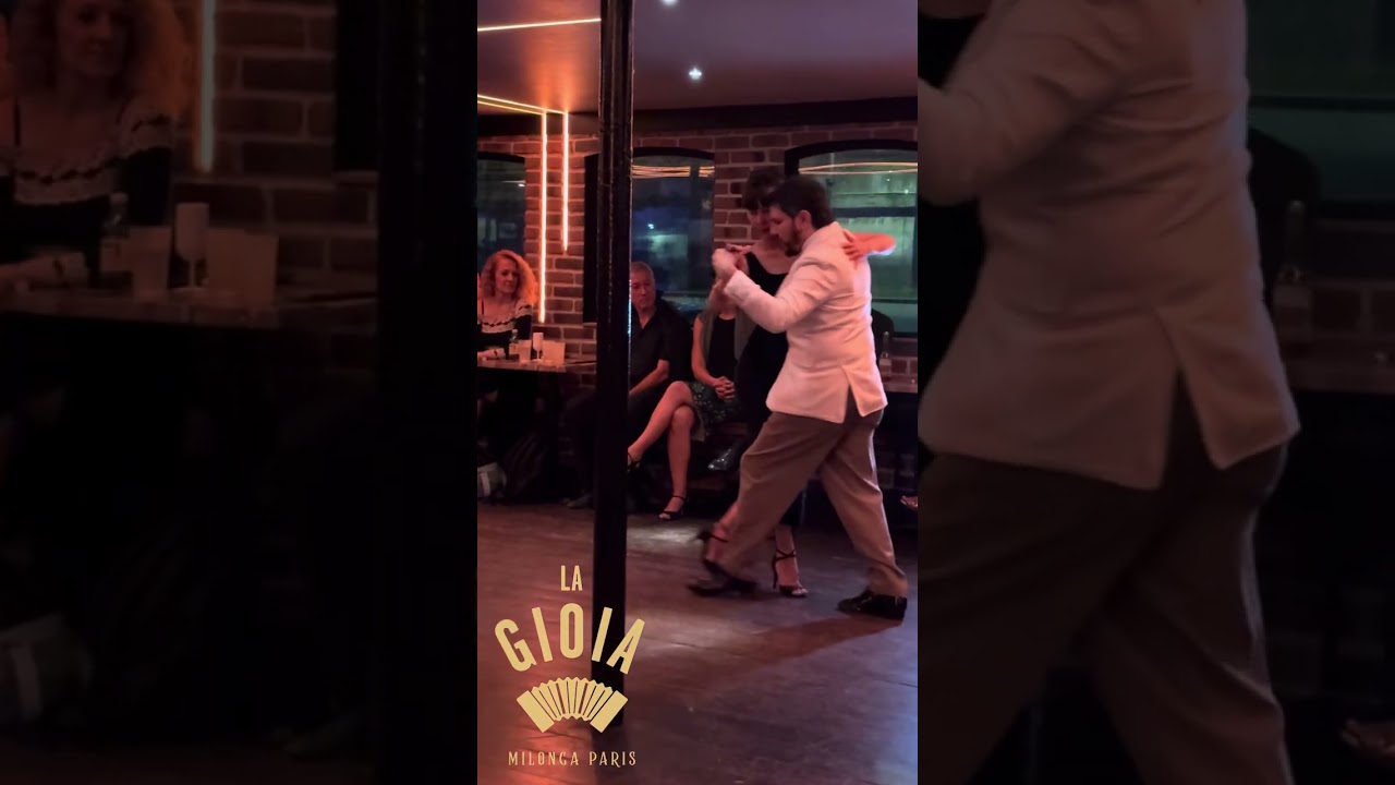 Show de Aurore Chadoin et Emanuel Orlando à la Milonga LA GIOIA