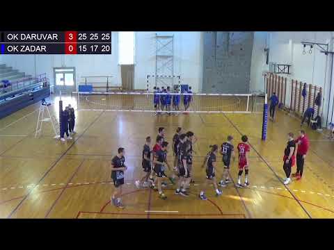 14.1.2022., PH JUNIORI, 1. kolo, OK DARUVAR - OK ZADAR