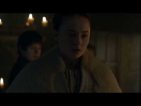 Ramsey  violenta Sansa davanti al suo ex amante @HBO  @gameofthrones