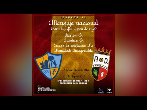 J11 C.P. SANTA MARÍA DEL PILAR 0-1 A.D. ARGANDA C.F. [GOL]