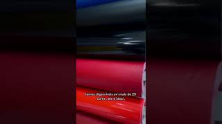 Vídeo de Vinil Adesivo Envelopamento Color Prata Silver 1,00m Largura DCPRINT - Metro Linear