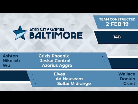 SCGBALT: Round 14B - Ashton, Nikolich, Wu vs Wallace, Donkin, Garrant | Team Constructed