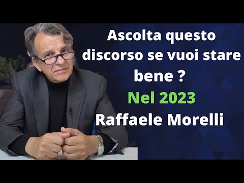 Non perderti questo discorso di Raffaele Morelli 2023
