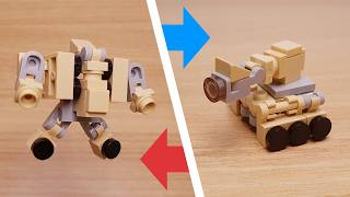 Mini LEGO Tank transformer robot Havoc!