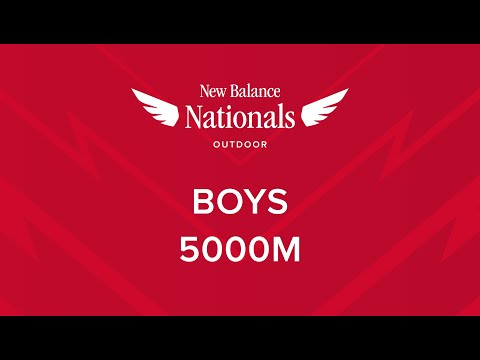 Boys 5000m - New Balance Nationals Outdoor 2025