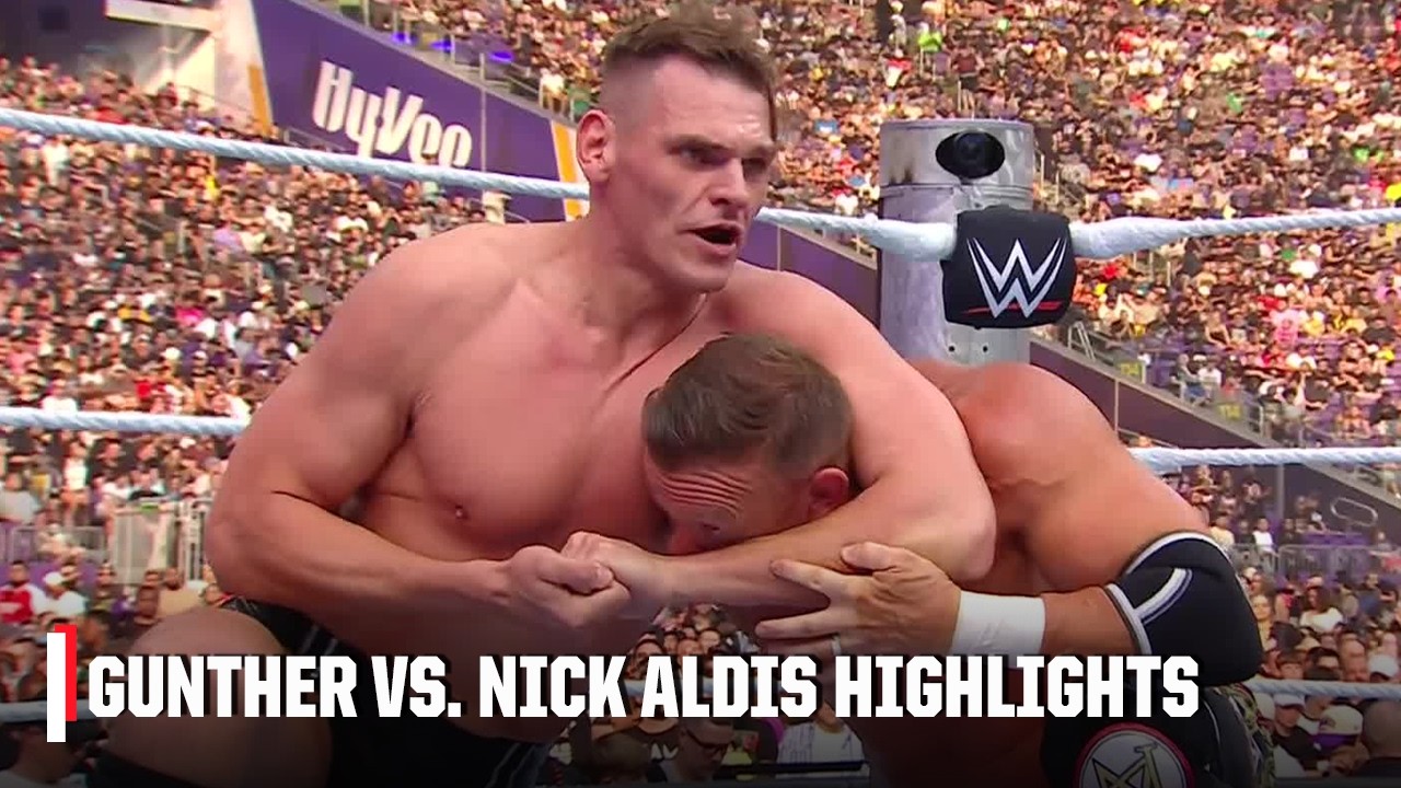 SummerSlam Highlights: Gunther vs. Nick Aldis | WWE on ESPN