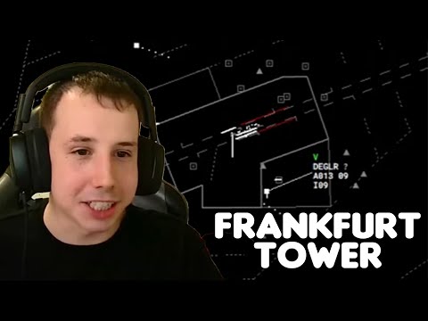 Frankfurt Tower | Cleared Visual Approach Runway 25C! | EDDF_S_TWR | Vatsim ATC