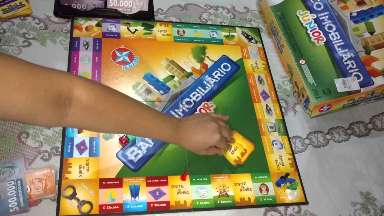Watch Now Unboxing - Banco Imobiliário Júnior Estrela Unboxing - Banco Imobiliário Júnior Estrela