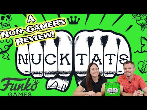 Nuck Tats - Tattoo Drawing Party Game - A Non-Gamer's Review!