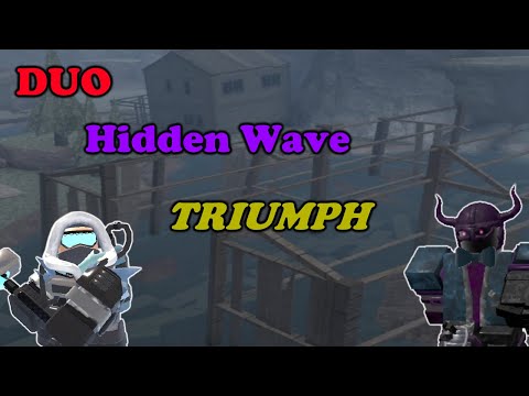 DUO HIDDEN WAVE TRIUMPH || Tower Defense Simulator