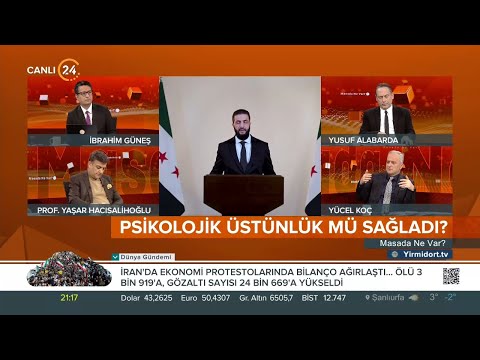 19.01.2026 24TV İbrahim Güneş ile “Masada Ne Var?”
