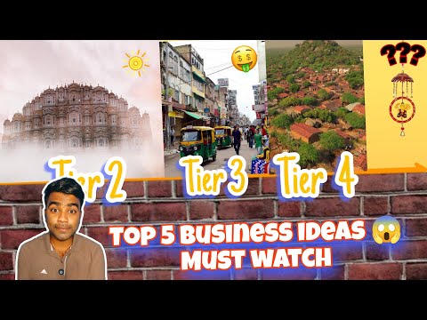 Top 5 Business Ideas for Small Cities | Low Investment | Multiple Income”