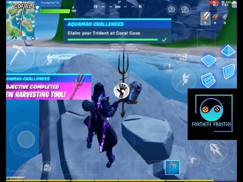 Claim your trident at coral cove (aquaman challenge)