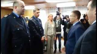 preview picture of video 'Detalj posete ministra policije PU Subotica'
