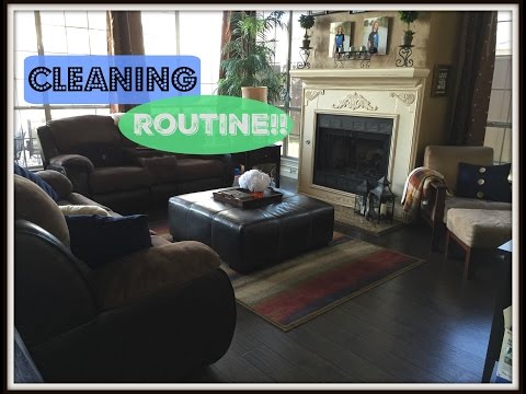 My CLEANING ROUTINE! Video