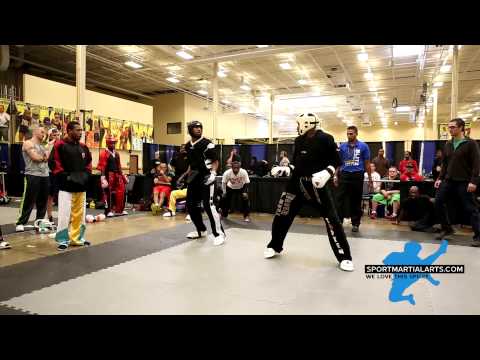 Jermond Wiggins vs Kameren Dawson - Mens Sparring - Kumite Classic 2014