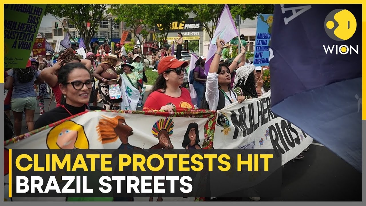 Massive March in Brazil Marks First Big UN Climate Protest in Years | WION Shorts