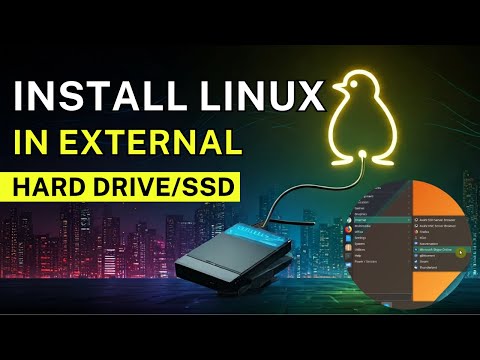 So installieren/führen Sie Linux auf einer externen Festplatte oder SSD aus