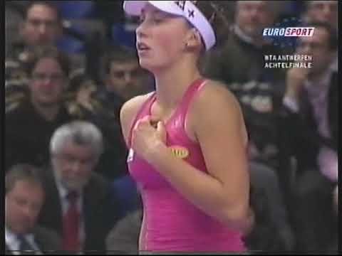 2008 Antwerpen Last 16 Hantuchova vs Wickmayer