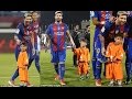 Little Kid Doesn't want to Leave Lionel Messi's Side in Doha !! MUST WATCH