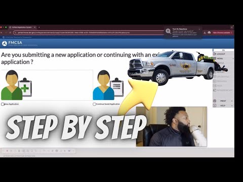 How to apply for MC & DOT for Non CDL Hotshot : Motor Carrier Authority Application | 2025