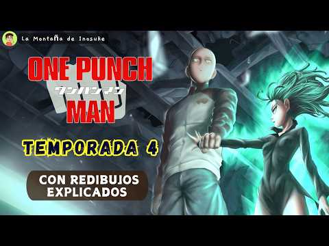 One Punch Man TEMPORADA 4 COMPLETA CON REDIBUJOS EXPLICADOS | MANGA NARRADO | TATSUMAKI VS SAITAMA