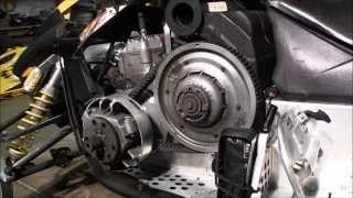 Skidoo Rev 800 secondary clutch cleaning Episode 3