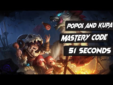Popol And Kupa Mastery Code in 51 Seconds |#8|