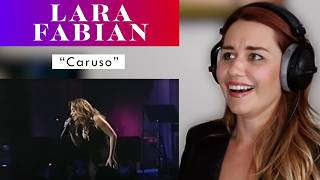 Lara Fabian &quot;Caruso&quot; REACTION &amp; ANALYSIS by Vocal Coach/Opera Singer