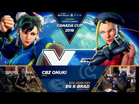 Onuki (Chun-Li) vs K-Brad (Cammy) - Top 16 - Canada Cup 2016