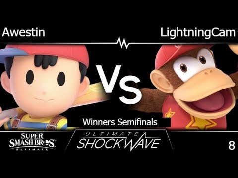 USW 8 - TLOC | Awestin (Ness) vs LightningCam (Diddy) Winners Semifinals - SSBU