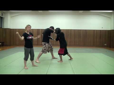 本物SPのナイフディフェンスのフリーレッスン！