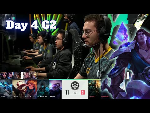 T1 vs EG - Day 4 LoL MSI 2022 Rumble Stage | T1 vs Evil Geniuses full game