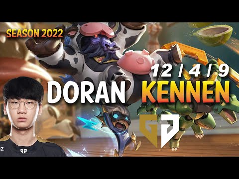 Gen Doran KENNEN vs DARIUS Top - KR Ranked