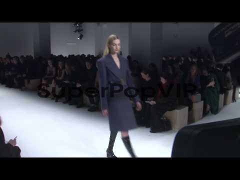 Models walk the runway at Calvin Klein Collection - Fall ...