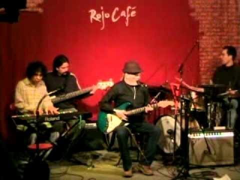 Genaro Palacios & Gato Gordo Blues Band en Rojo Café