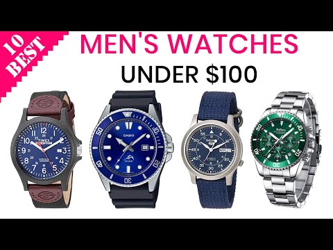 10 Best Men's Watches Under 100 Dollars | Best Wallet-Saving Cheap but Smart Watches for Guys