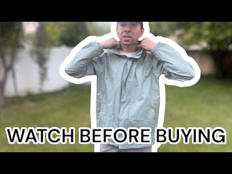 The most STYLISH rain jacket - 33,000FT Rain Jacket - Water Test/Review