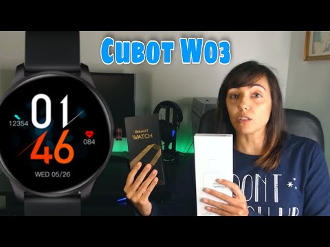 CUBOT W03 SMARTWATCH con SATURIMETRO!