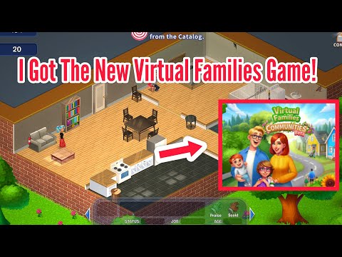 I Got The Game! | Let's Play Virtual Families Commuities! | Part 1 | Starting Out - YouTube