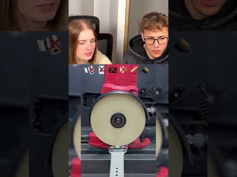 Jaki materiał przetnie smart Watch? 😱⌚️