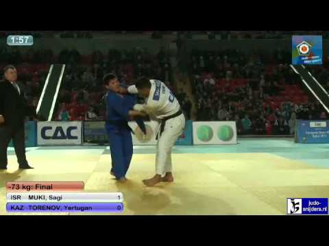 Muki Sagi (ISR) - Yertugan Torenov (KAZ) [-73kg] final