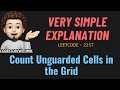 Count Unguarded Cells In The Grid Simple Explanation Leetcode 2257 CodestorywithMIK