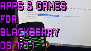 How to Get Games & Applications for BlackBerry (Bold/Curve) OS 5/6/7/7.1 in 2024