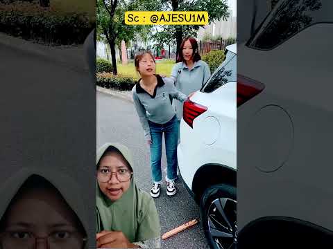 Aku bisa lihat kamu dari kaca spion mobil itu‼️ AJESU1M