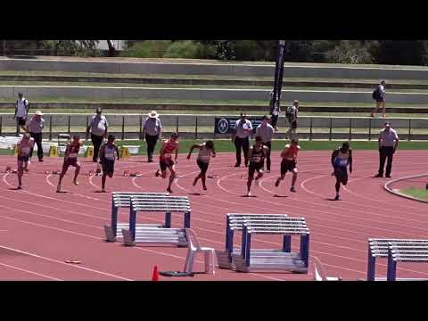 Ht3. 100m U18yrs Boys, Australian All Schools Championships , SA Athletics Stadium 9/12/2017